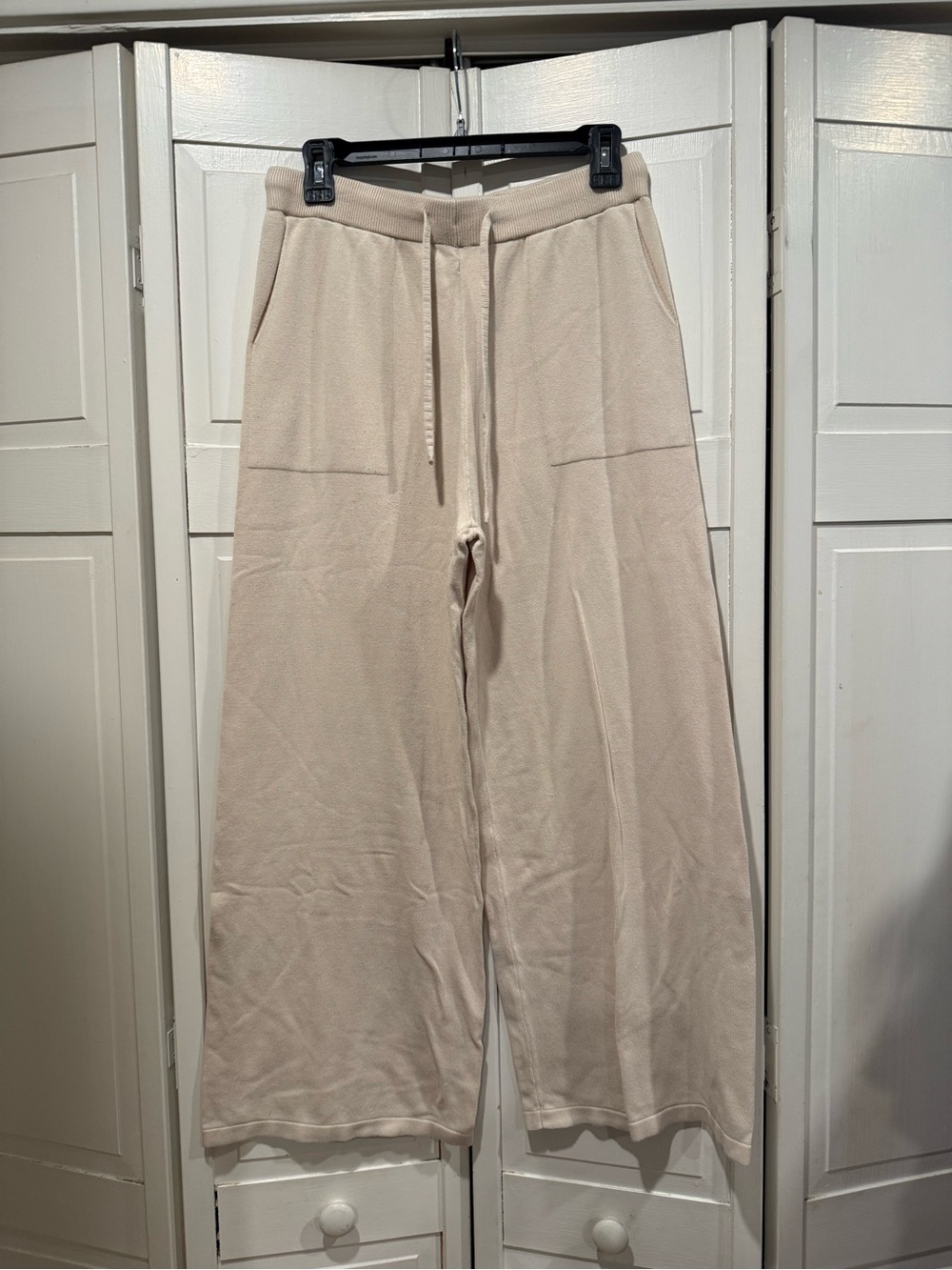 Wide leg lounge pants size large‎ EUC